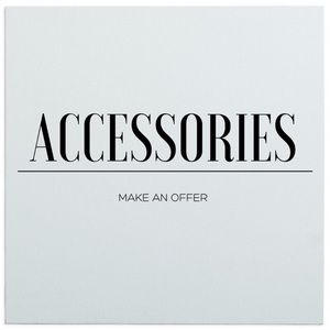Accessorize! Jewelry, purses, sunglasses, scarves